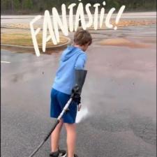 Commercial-Pressure-Washing-at-Our-Local-Church 0