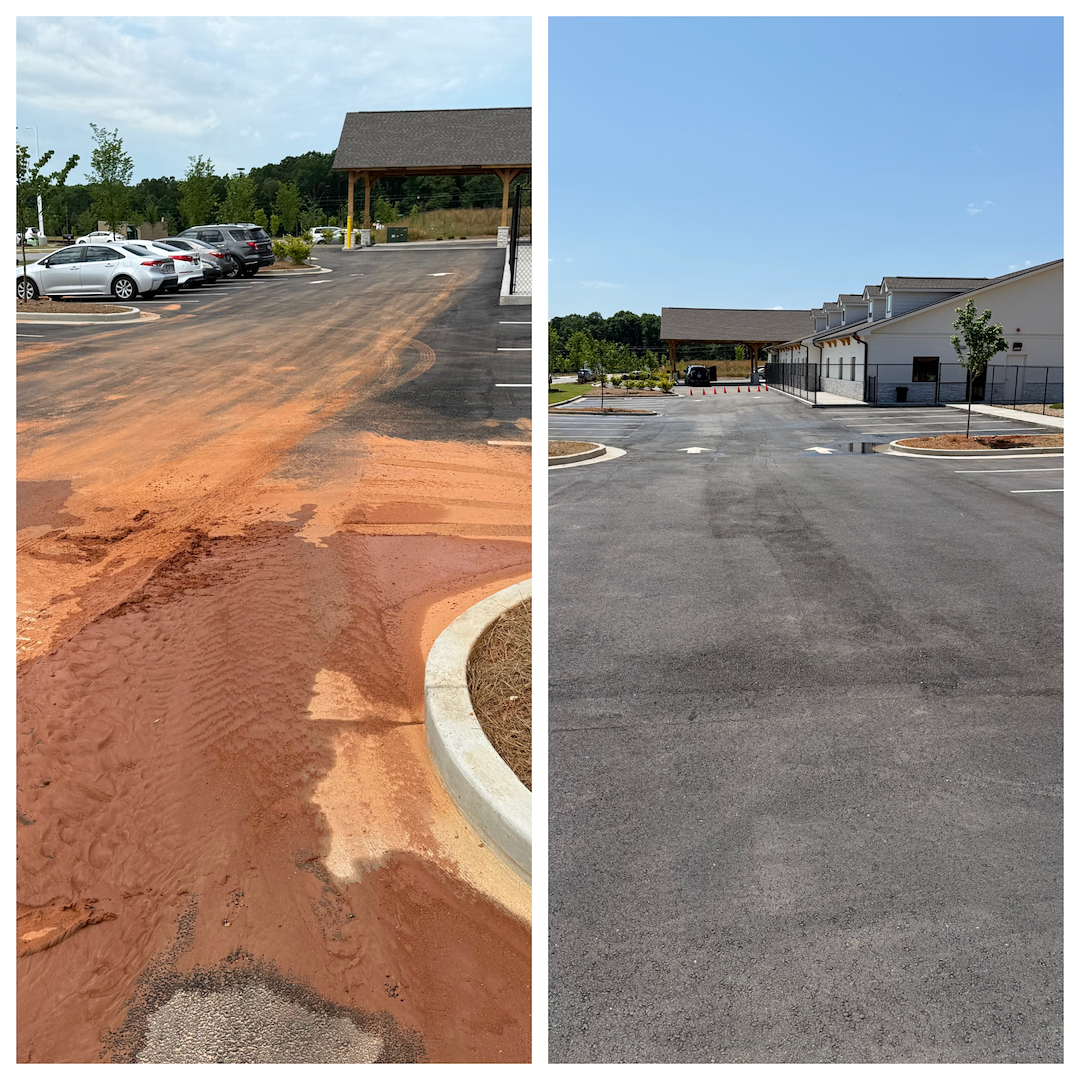 Emergency Red Clay Removal in McDonough: Safe Asphalt Cleaning After Water Line Break