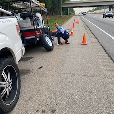 First-Job-of-the-Day-and-a-Flat-Tire-Tried-to-Stop-Me 0