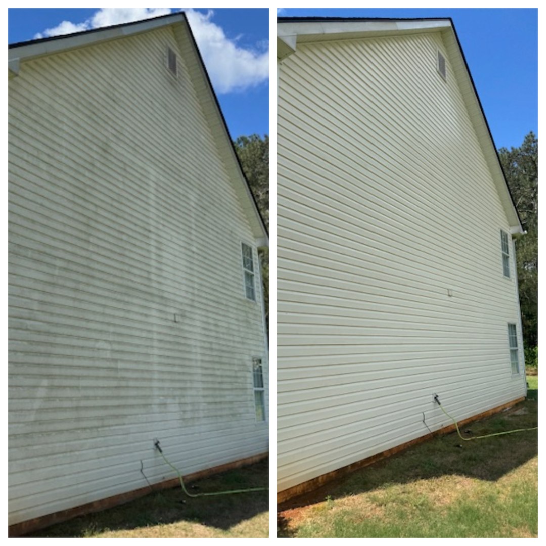 Incredible House Washing Transformation in McDonough, GA