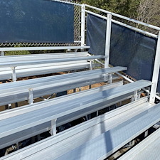 Soft-Washing-the-Bleachers-at-ELCA-in-McDonoughJust-in-Time-for-Baseball-Season 0